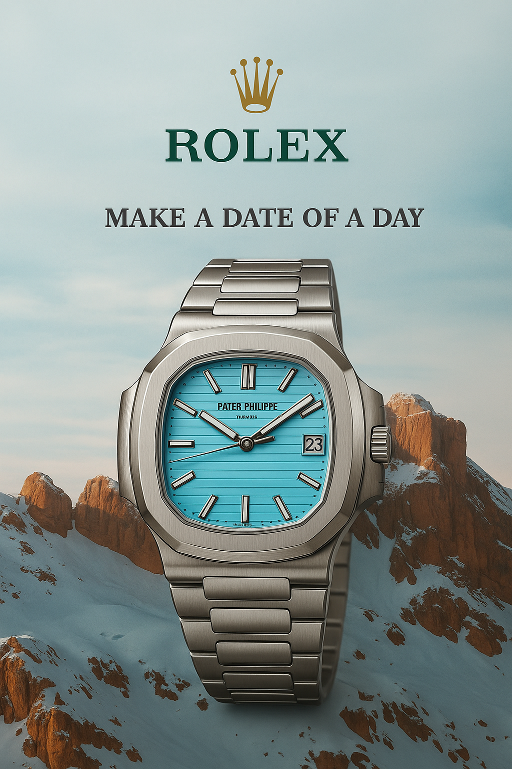 Patek Philippe Steel Elegance – Azure Dial Edition